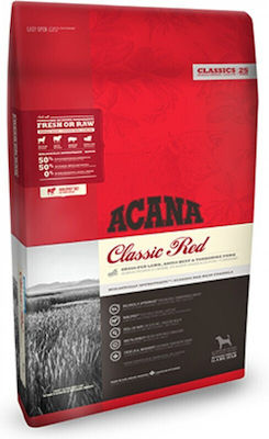 Acana Classic Red 9.7kg Dry Food for Dogs Grain Free with Lamb, Beef and Pork