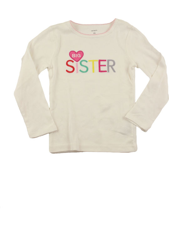 Kids' Shirt Long Sleeve Ecru