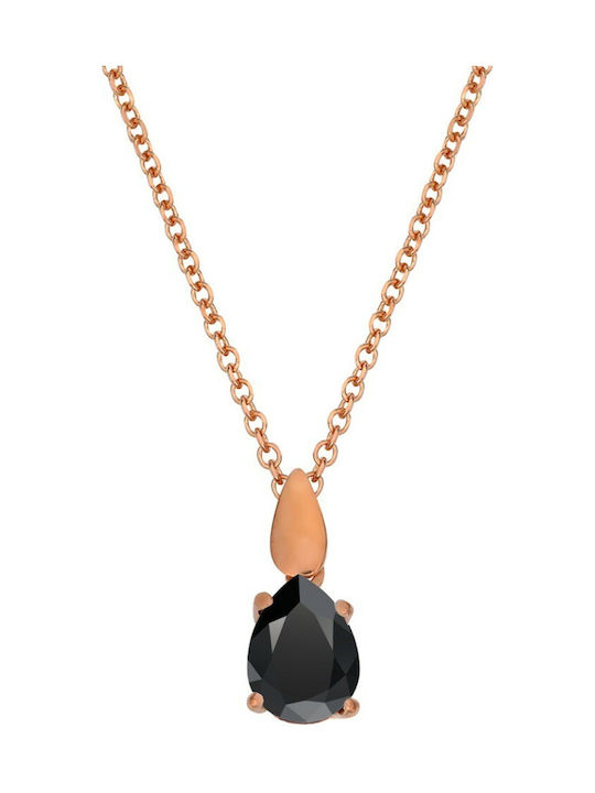 Verorama Necklace from Rose Gold Plated Silver