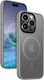 Crong Hybrid Back Cover Πλαστικό Γκρι (iPhone 1...