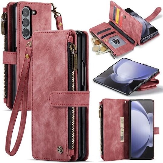 Multifunctional Wallet Κόκκινο (Galaxy Z Fold5Realme C30)