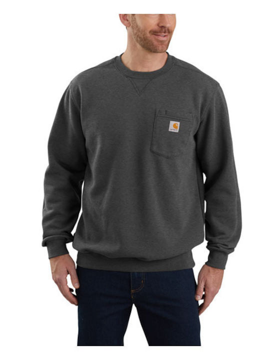 Langarmbluse Carbon Heather