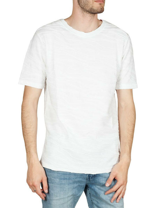 Bigbong Ανδρικό T-shirt Κοντομάνικο λευκό