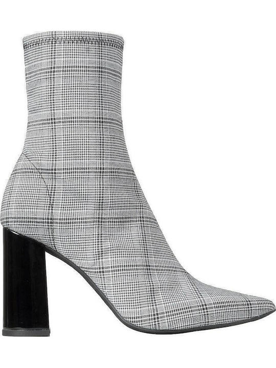 Siren Women's Ankle Boots with High Heel Black