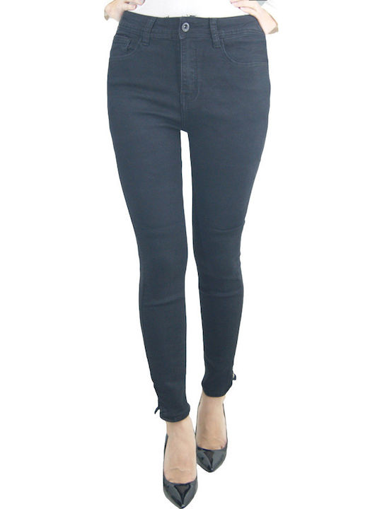 Women's Jean Trousers in Skinny Fit Black