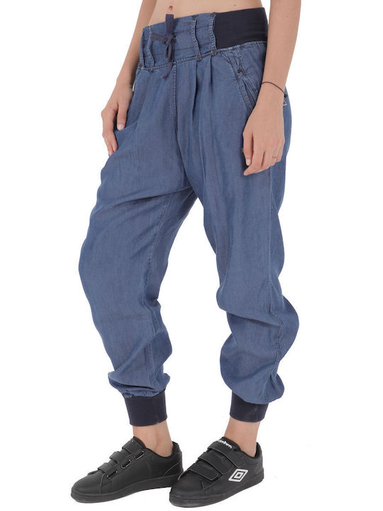 Freddy Women's Fabric Trousers Blue