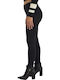 Women's Fabric Trousers Black