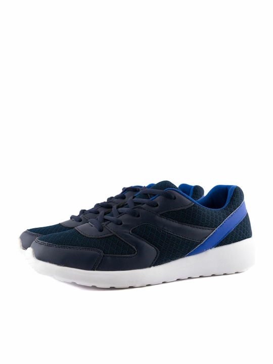 Love4shoes Damen Sneakers Blau
