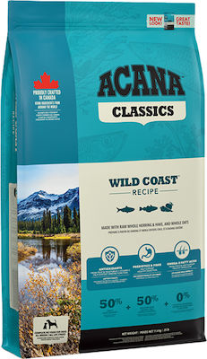 Acana Wild Coast 14.5kg Ξηρά Τροφή Σκύλων χωρίς Σιτηρά με Ψάρια