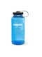 Nalgene Plastic Water Bottle 1000ml Blue