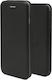 Slim Luxury Book Piele Negru (Xiaomi Mi A3)