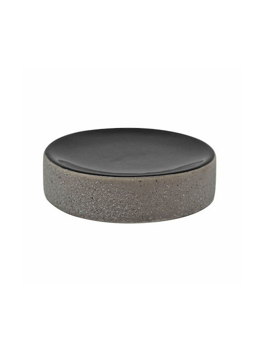 Ankor Ceramic Soap Dish Gray