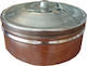 Inox Shell Πώμα/Τάπα Καπνοδόχου Inox 350mm Ασημί