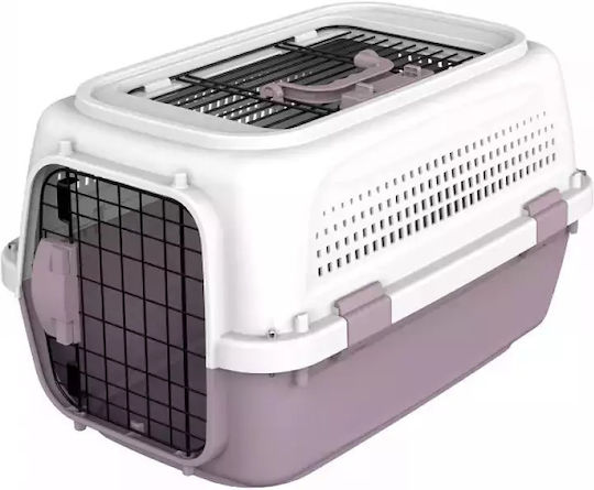 Pet Interest Ulysses Purple Dog Transport Cage 56.5x36x32.5cm