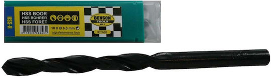 Benson Set of 10 Drills HSS for Metal