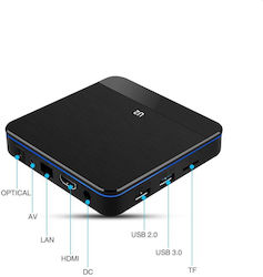 TV Box U2 4K UHD με WiFi USB 3.0 4GB RAM και 4GB Αποθηκευτικό Χώρο με Λειτουργικό Android 9.1