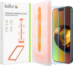 Kalibri Full Face Tempered Glass 2τμχ (iPhone 15 Plus / 16 Plus)