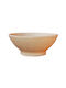 Ceramart Pot Round Pot Ceramic Beige 42x42x17cm.