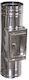 Technometal Chimney Chimney Pipe Inox 130mm Silver