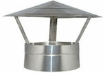 Technometal Chimney Crown Inox 130mm