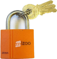 Mizoo Λουκέτο με Κλειδί 28mm
