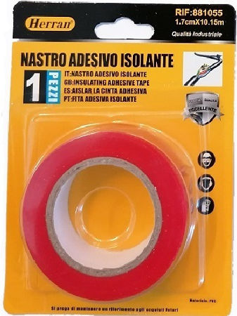 Herran Isolierband 17mm x 10.15m Rote