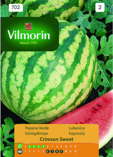 Vilmorin Seeds Watermelon Crimson Sweet 2gr
