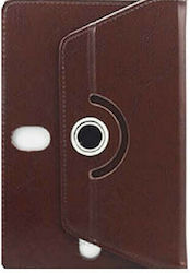 Flip Cover Rotating Brown (Universal 7") K104