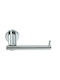 Viometale Wandmontiert Papierhalter Metallisch Silber