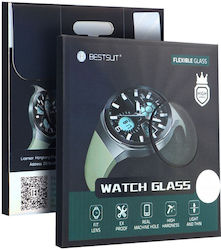 Bestsuit Flexible Hybrid Glass Tempered Glass for the Samsung Galaxy Watch 6 Classic 47mm 1pcs
