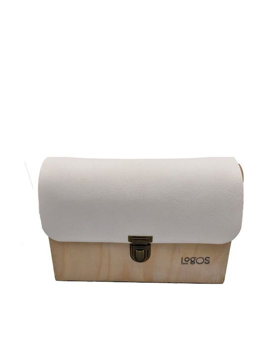 Leather Women's Bag Shoulder White