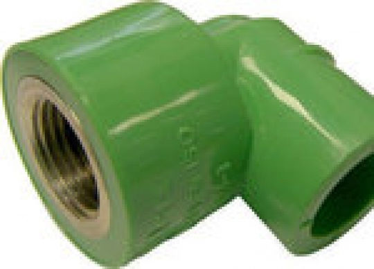 KymaSol Colțar Tub Polipropilenă Femeie 25mm 014.01.152534