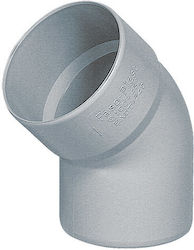 Fasoplast Pipe Elbow Fitting PVC 125mm ΕΑΚ12545