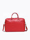 Leder Herrentasche Geldbörse Rot