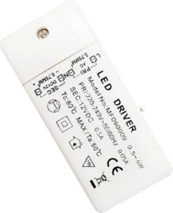 Lucas LED Power Supply IP20 Power 7W With Output Voltage 12V 1306K