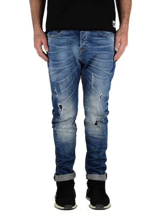 New Denim Ανδρικό Παντελόνι Blue