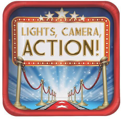 Creative Converting Lights Комплект За Сервиране За Парти 8 Бройки