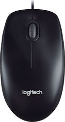 Logitech M90 Verkabelt Maus Schwarz