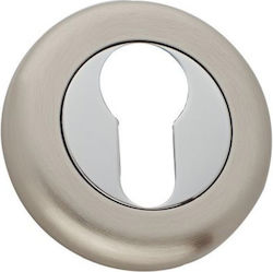 Zogometal Rosette - Door Escutcheon Silver