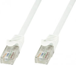 Techly ICOC CCA6U-200-WHT U/UTP Cat.6 Καλώδιο Ethernet 20m Λευκό