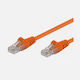 Intellinet U/UTP Cat.6 (Gigabit) Καλώδιο Δικτύου Ethernet 3m Πορτοκαλί