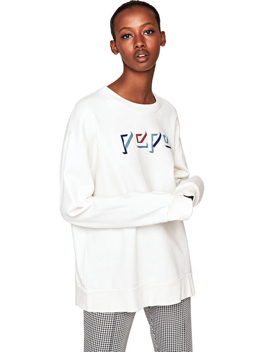 Robin Γυναικείο Φούτερ 803/OFF WHITE