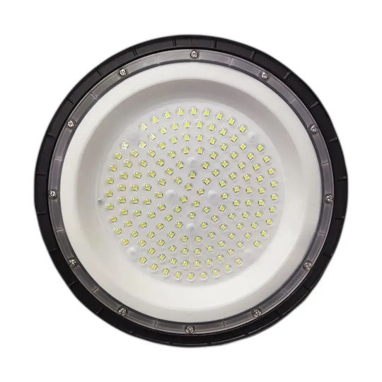 Atman Фенер Камбана 100W Неутрално бяло с вградена LED Бял Ø26xВ3см