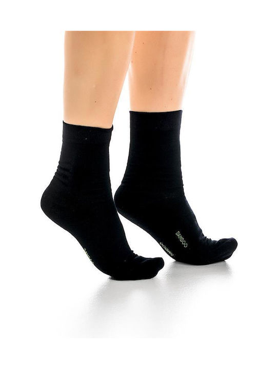 Inizio Women's Solid Color Socks BLUE