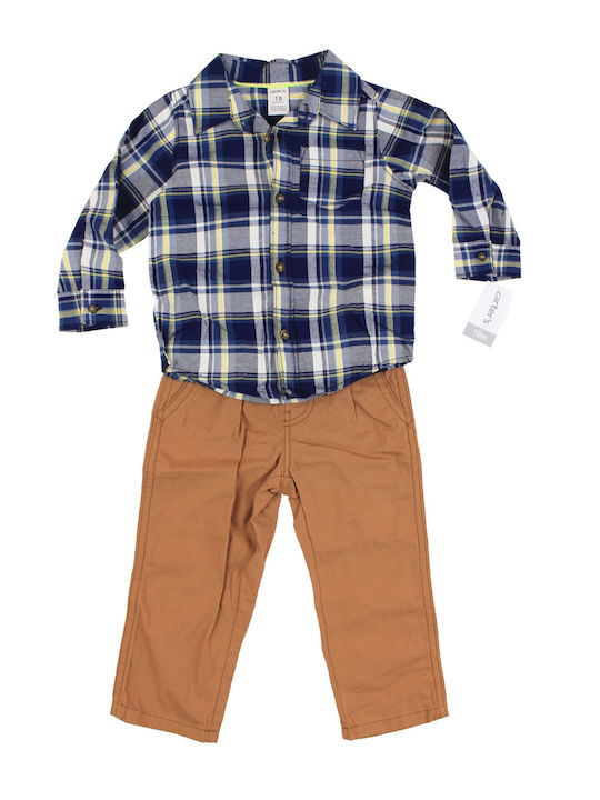 Kinder-Set mit Hose Winter 2Stück Blau