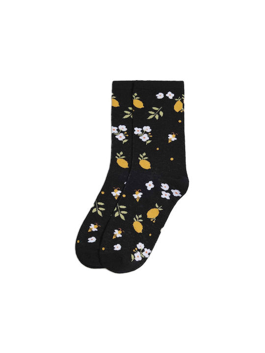 Ysabel Mora Women's Socks BLACK