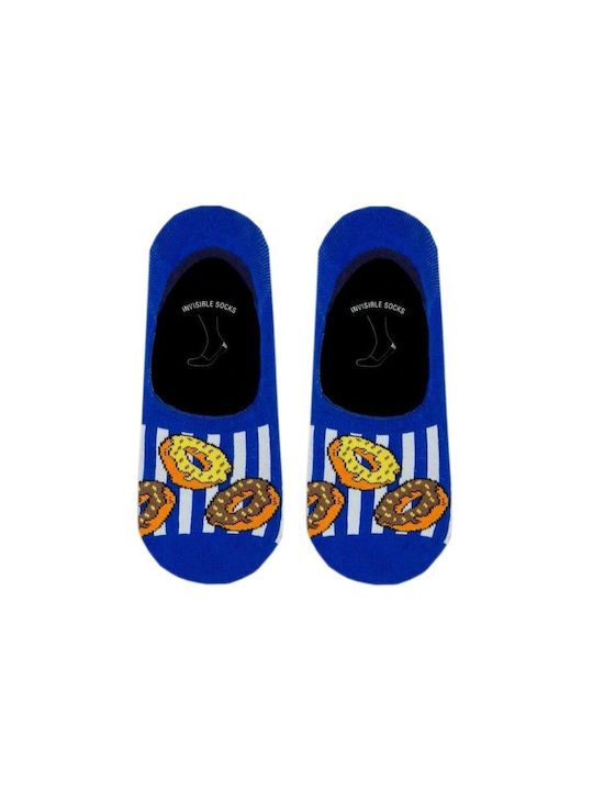 Axidwear Doughnuts Socken Blau 1Pack