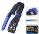 Ethernet Internet Cable Crimping Plier RJ45 with Cable Cutter (Length 135mm)