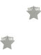 Kiriakos Gofas Kids Earrings Studs Stars from White Gold
