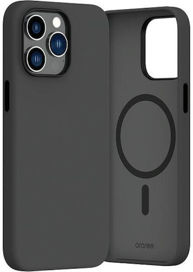 Araree Typoskin M Back Cover Σιλικόνης / Πλαστικό Μαύρο (iPhone 15 Pro Max)